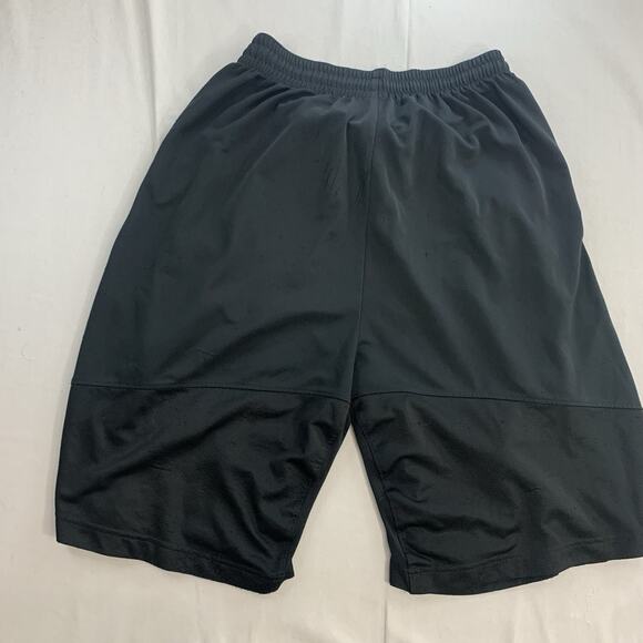 *SOLD ** Nike Air Jordan Shorts Mens Large Black Basketball Workout Gym Jumpman - Picture 7 of 8